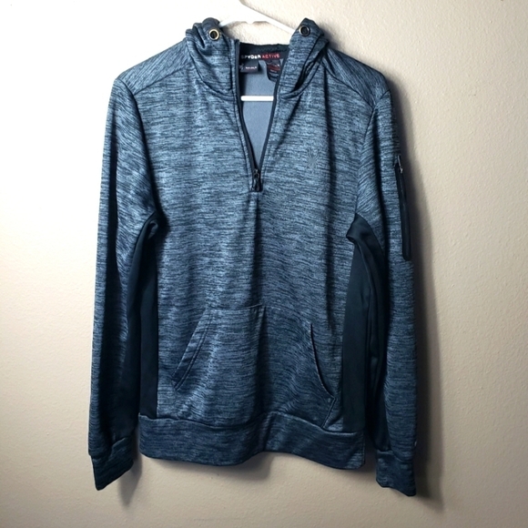 Spyder Active ProWeb 1/2 Zip Hoodie Pullover-Size S - Picture 1 of 8